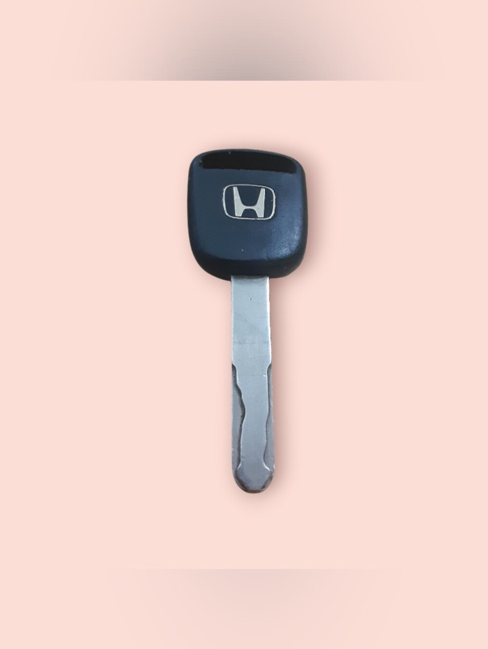 honda oem factory black and chrome ignition Door Key